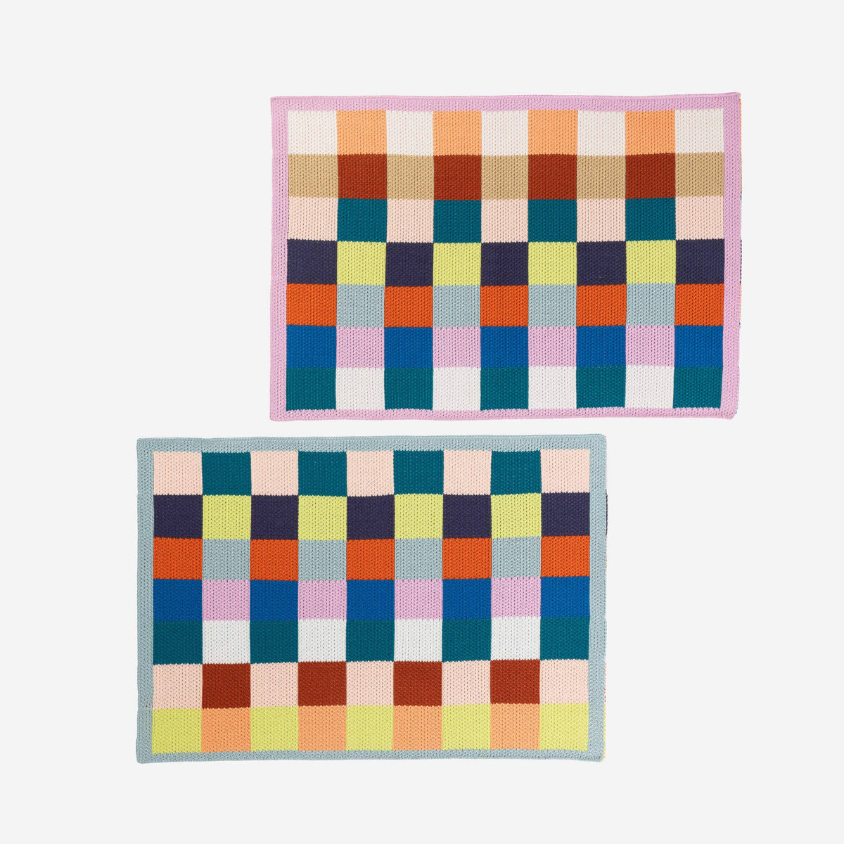 Color Patch Placemat Set: Desert