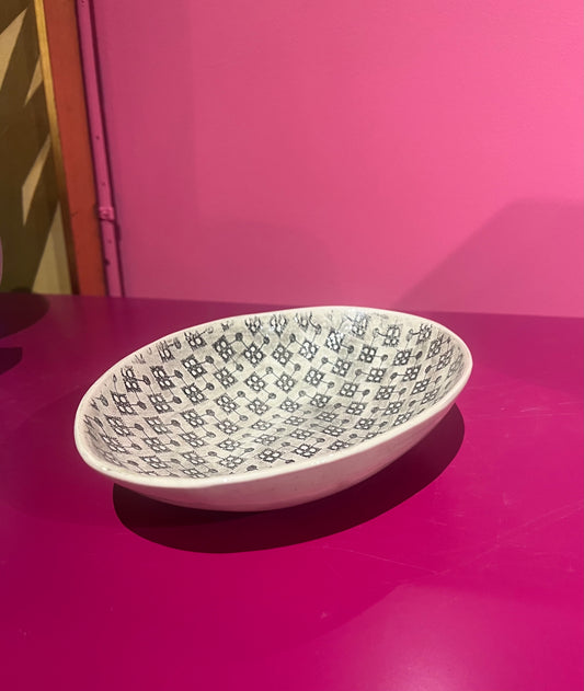 Small etosha oval bowl
