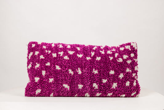 Hand woven pillow cover