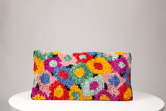 Floral pillow cover by Julz Clementine