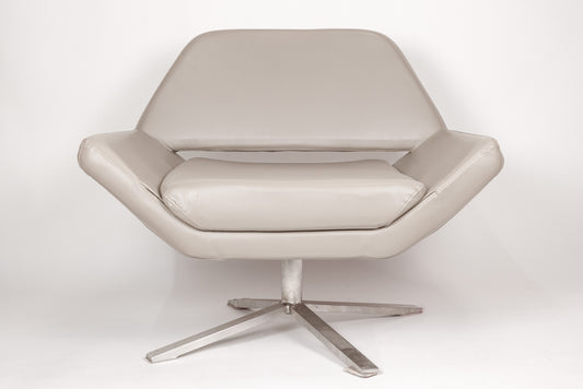 Tan Leather Swivel Chairs