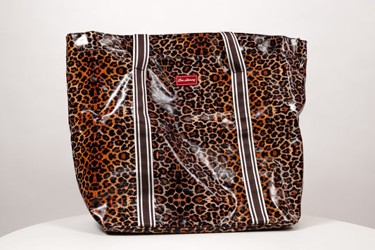Lou Leopard Beach Bag