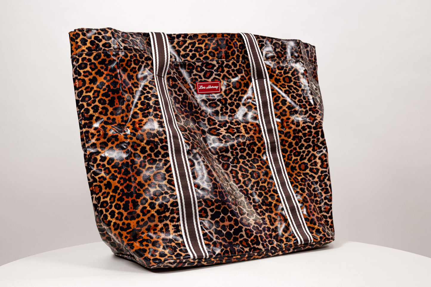 Lou Leopard Beach Bag