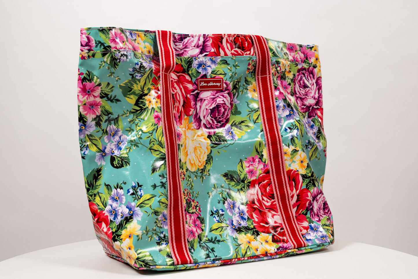 Gabriella Floral Big Beach Tote Bag