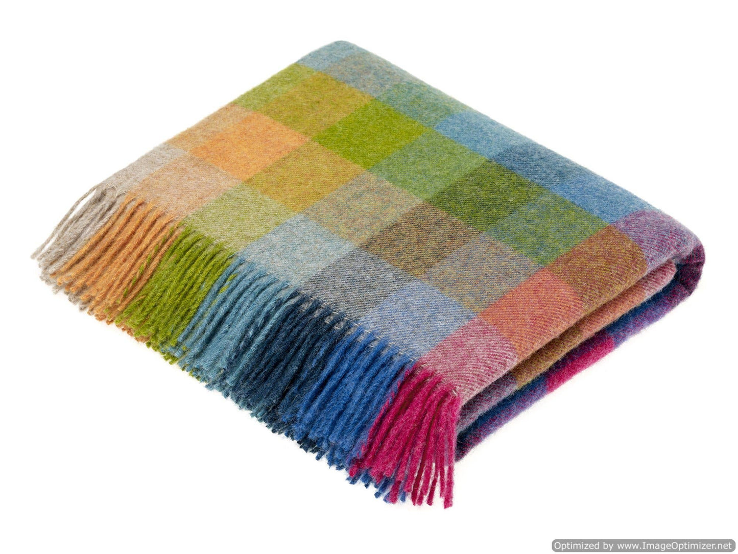 Tutti Frutti Throw Collection - Made in England: Sunshine / Harlequin