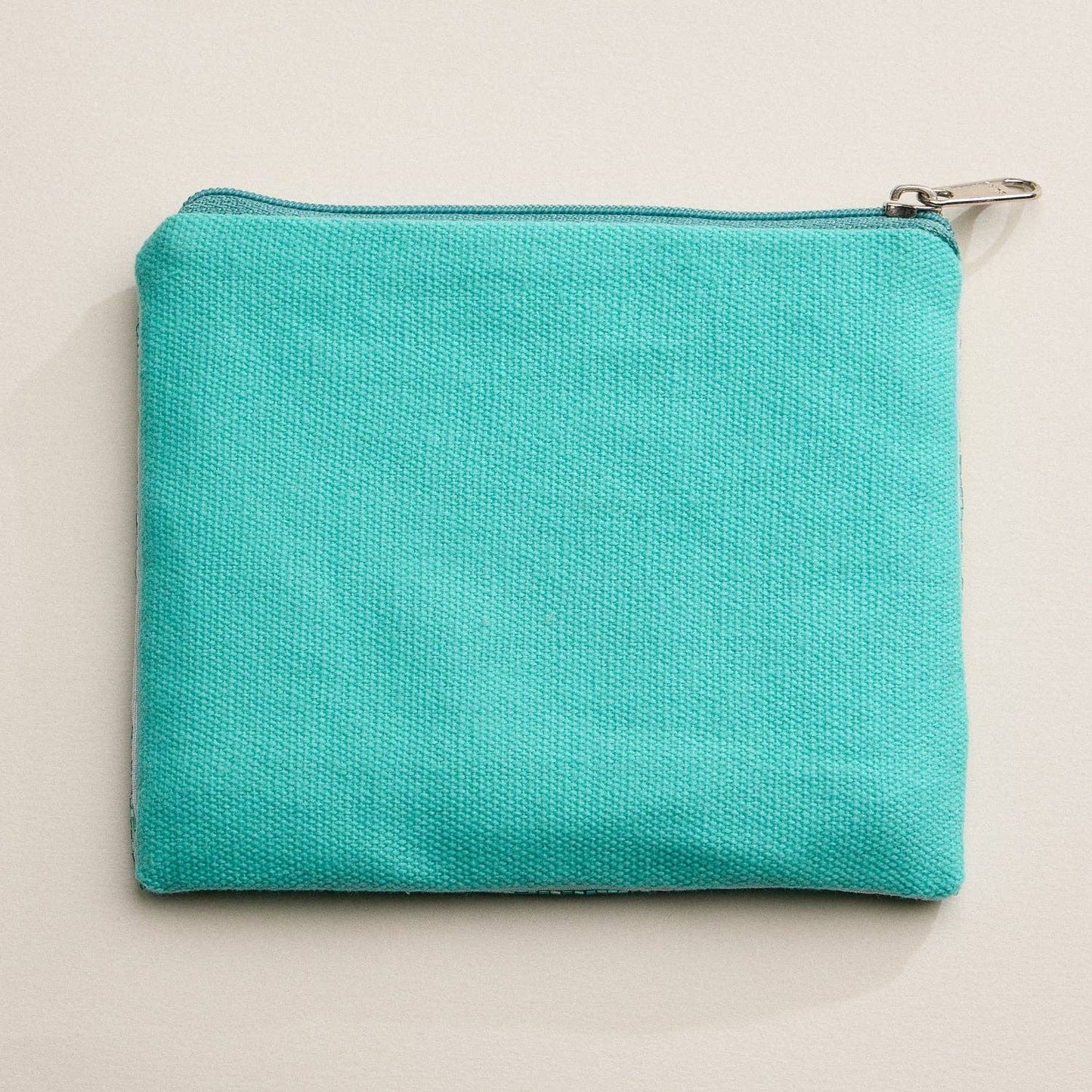 Flamingo Cabana Beaded Summer Pouch: MT / ONE