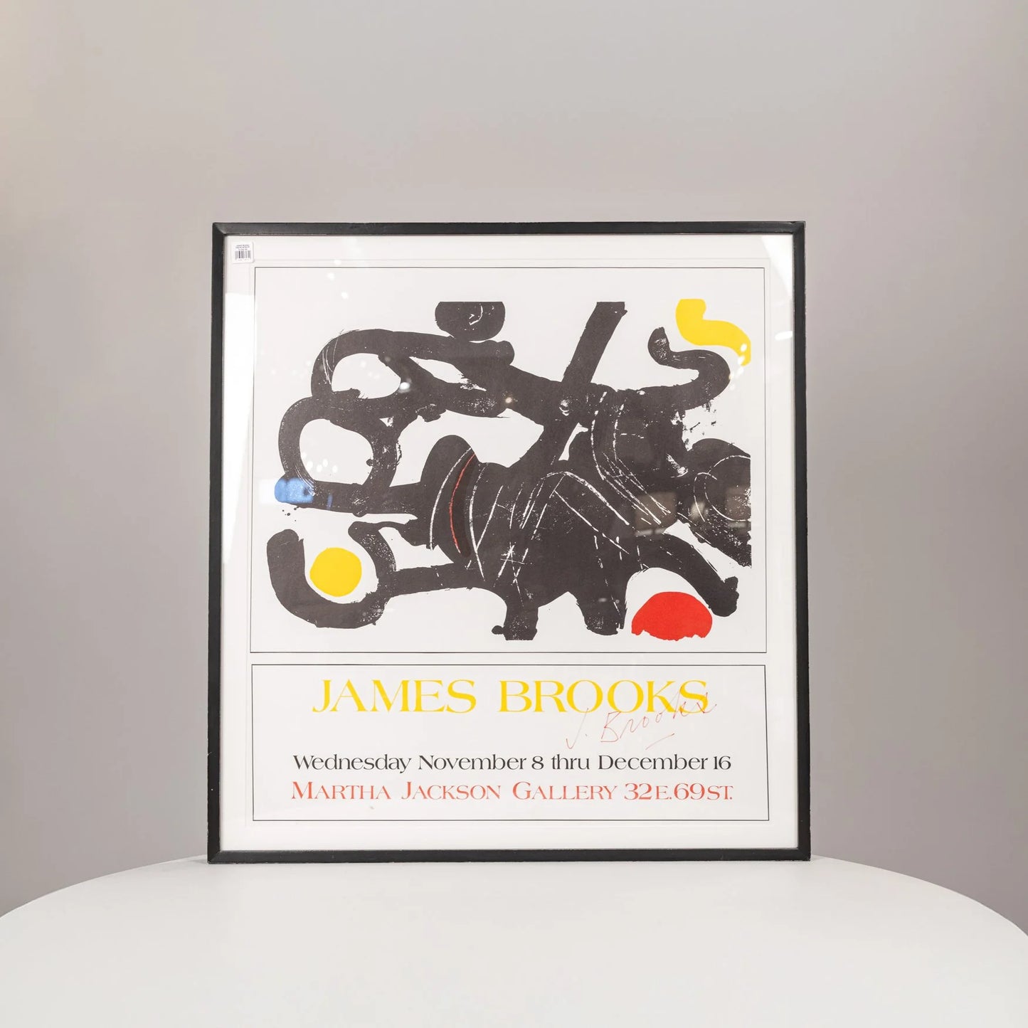 James Brooks Poster