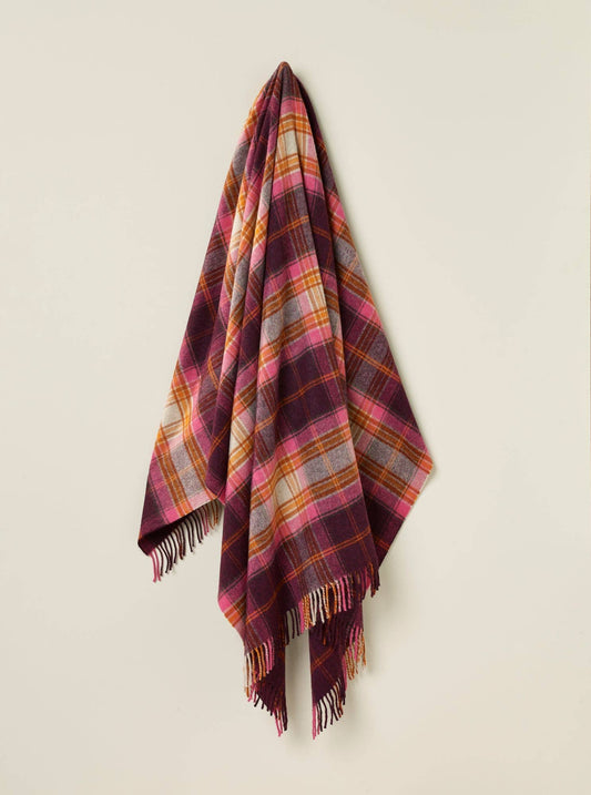 Winterton Throws: Burgundy