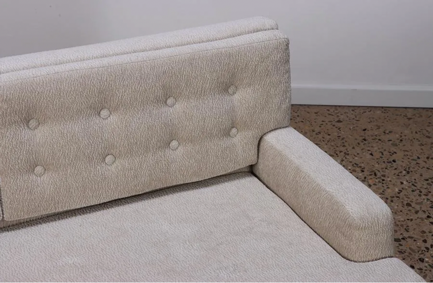 A "Mancini" upholstered sofa