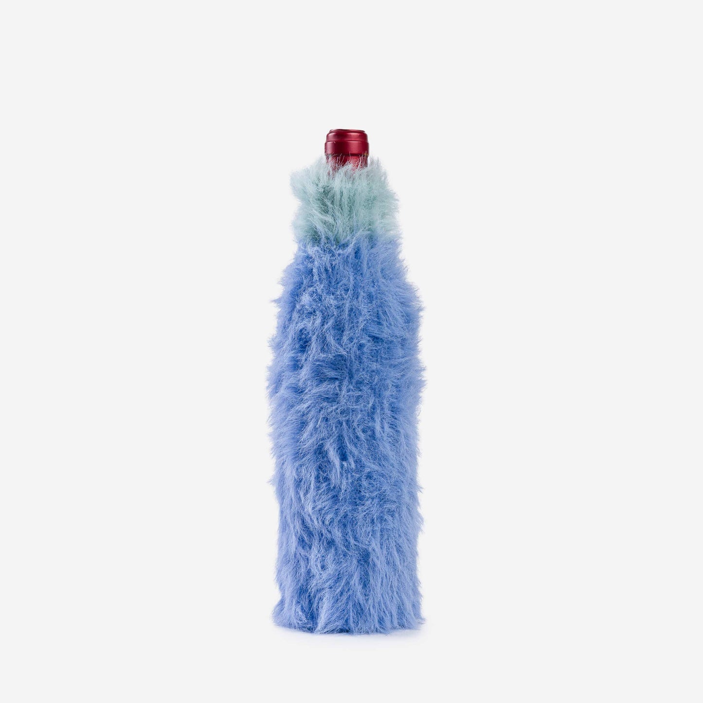 Faux Fur Bottle Sleeve: Poppy