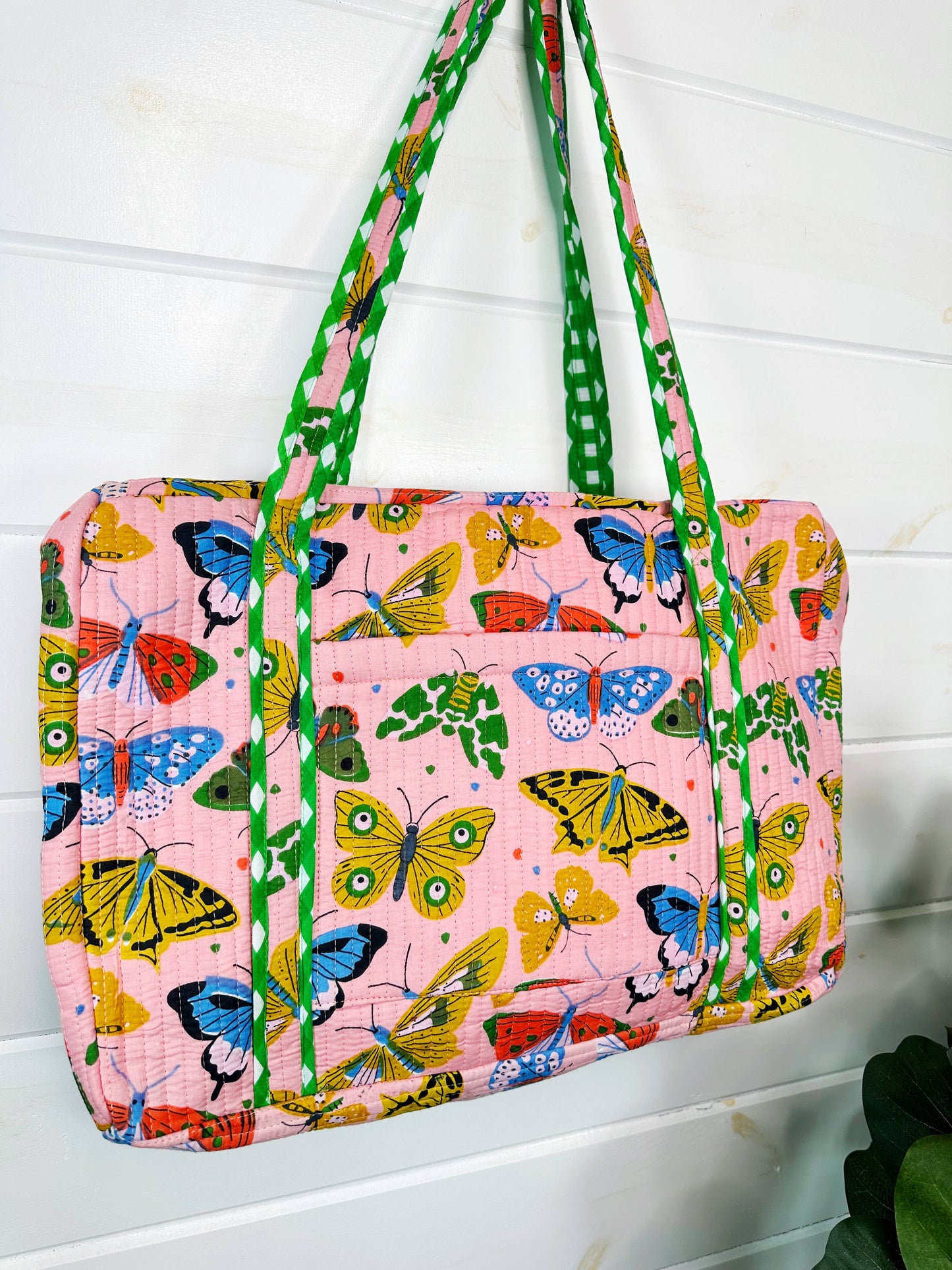 Quilted Duffle Weekender Bag | Overnight Travel Bag