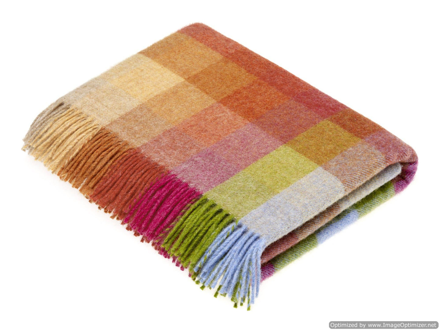 Tutti Frutti Throw Collection - Made in England: Sunshine / Harlequin