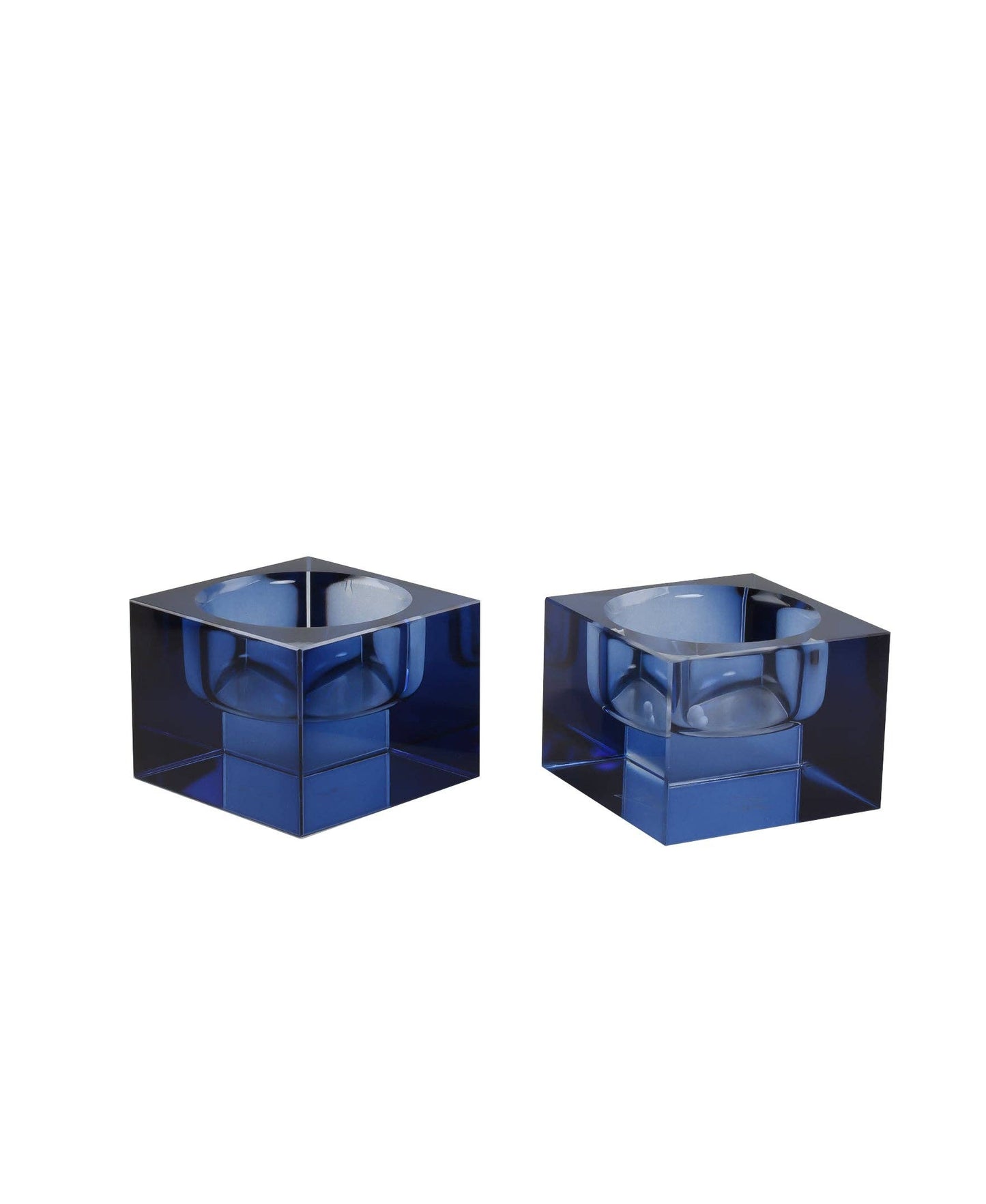 Refined Tea Light Holders: Blue