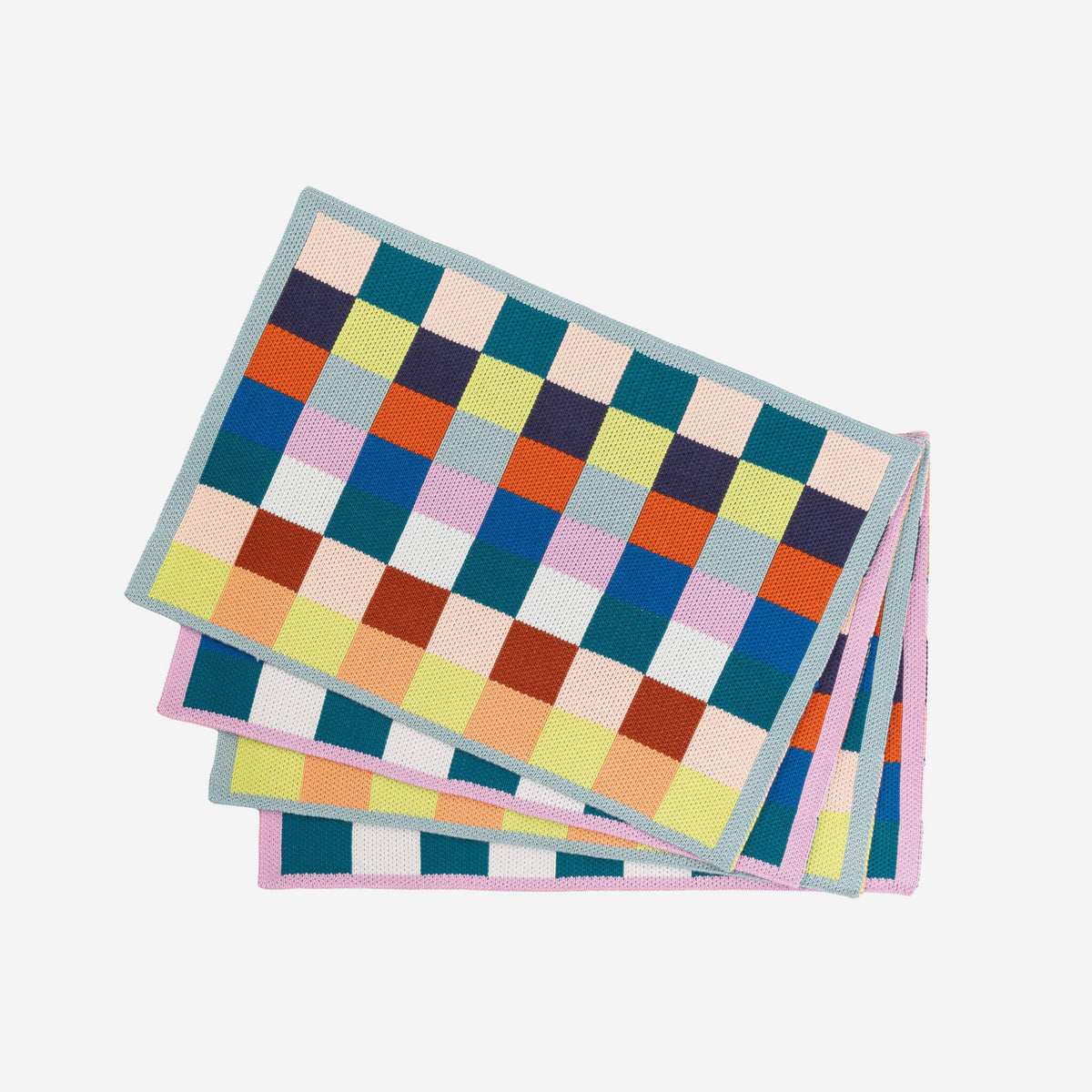 Color Patch Placemat Set: Desert