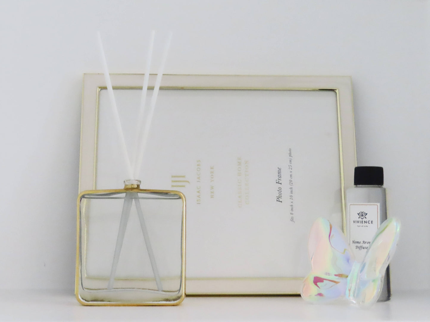 Gold Framed Square Shaped Diffuser