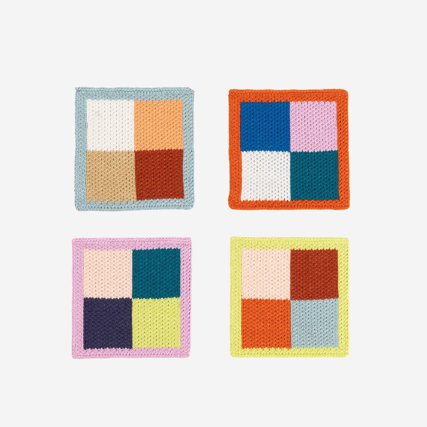 Color Patch Coaster Set: Sport