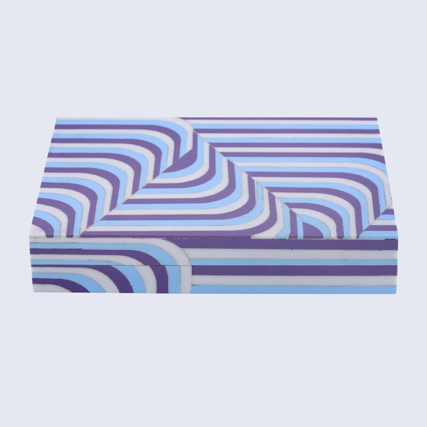 Decorative Storage Box Carnaby Hip Collection: 8x6x1.5