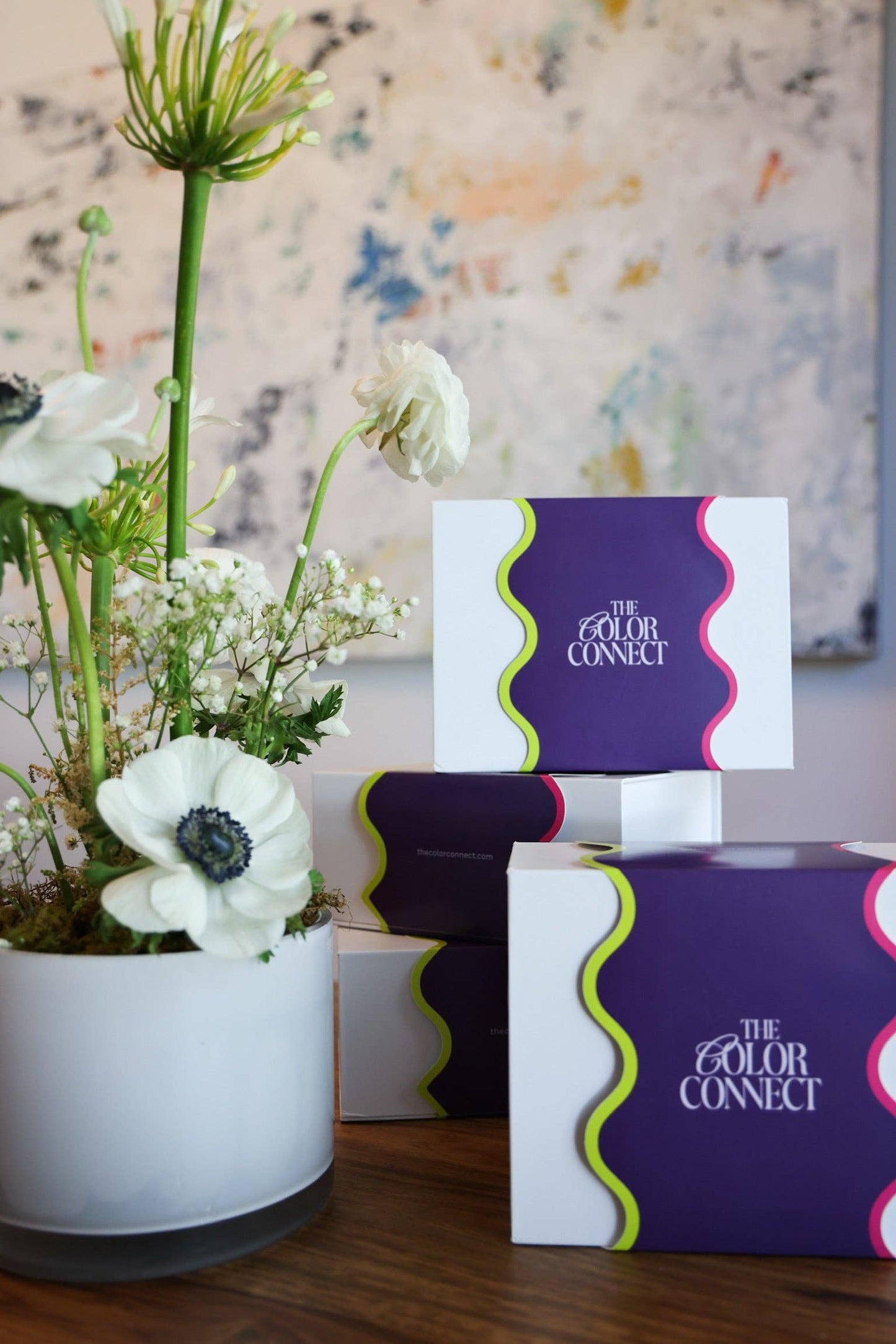 Interchangeable Candlestick Holders: Fuchsia