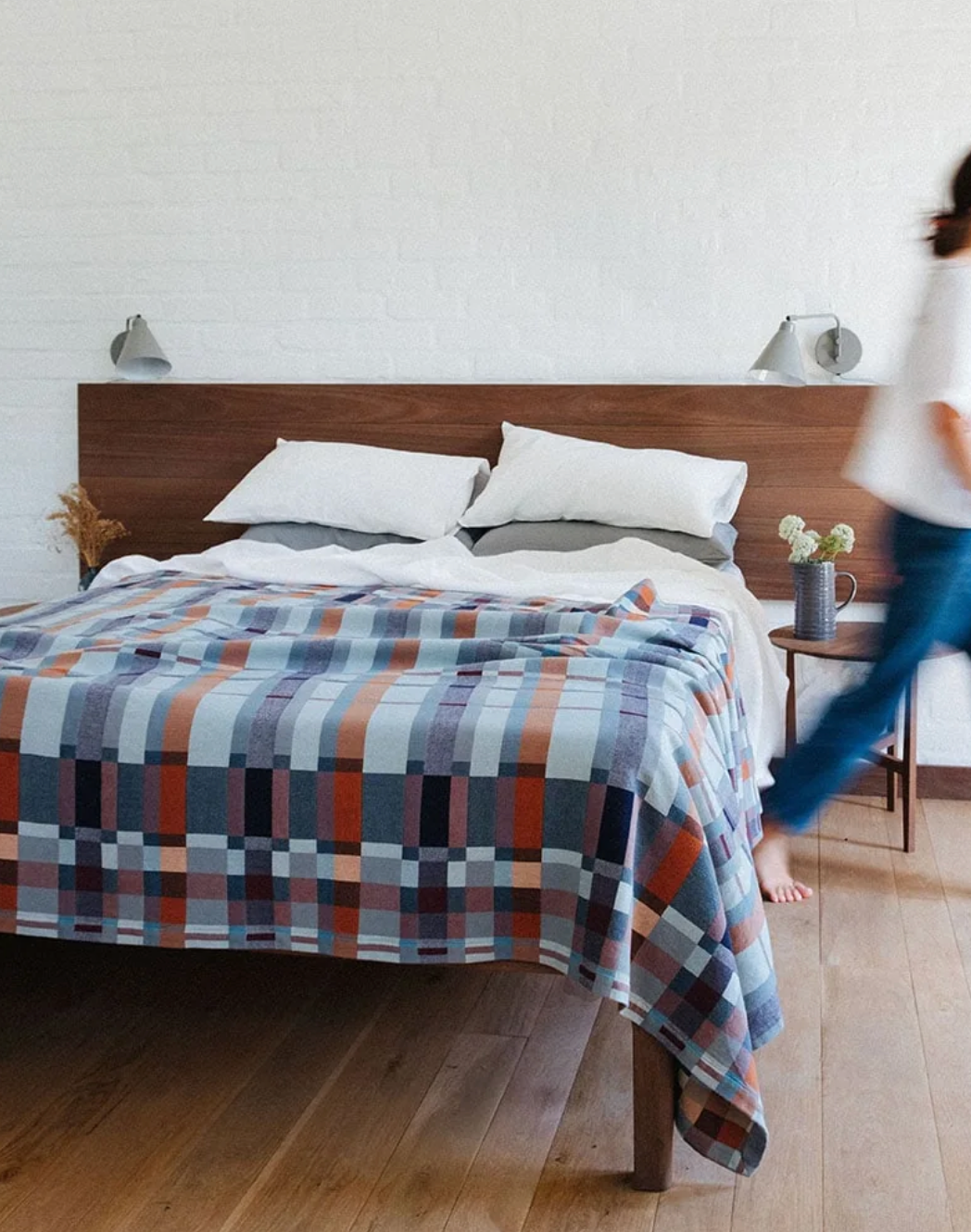 Mungo Double Cloth Bed Throw