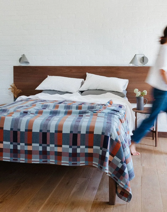 Mungo Double Cloth Bed Throw