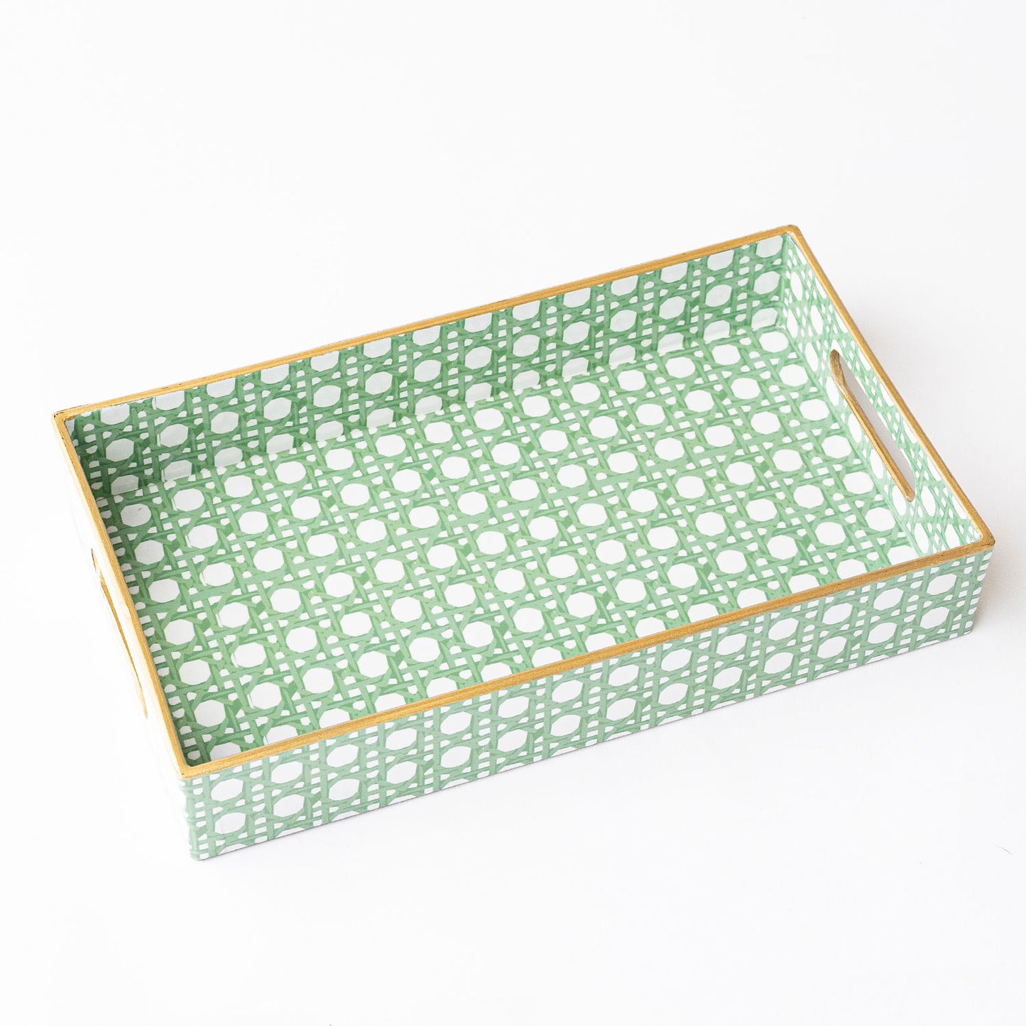 Patterned Resin Valet Trays