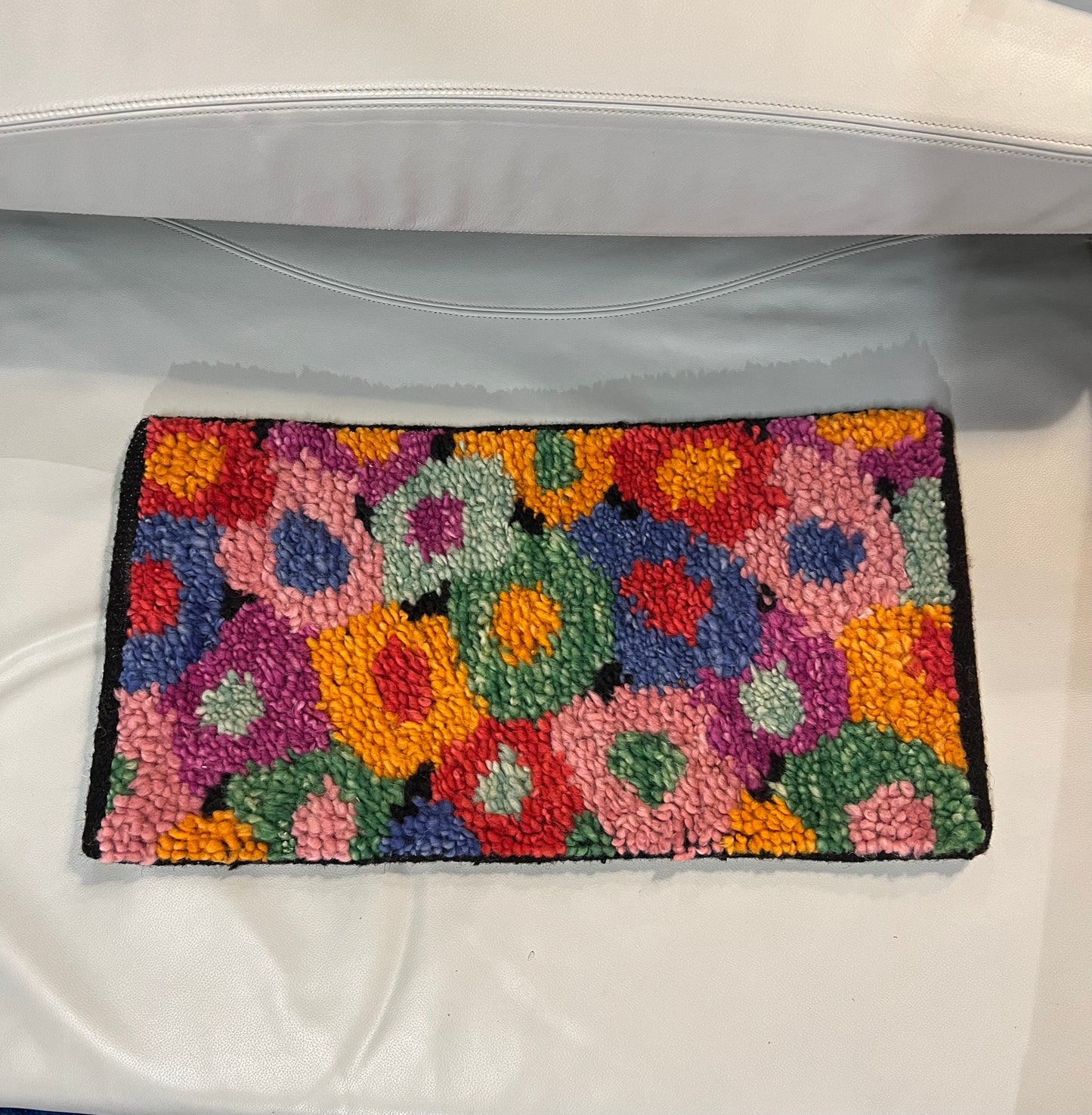 Floral pillow cover by Julz Clementine