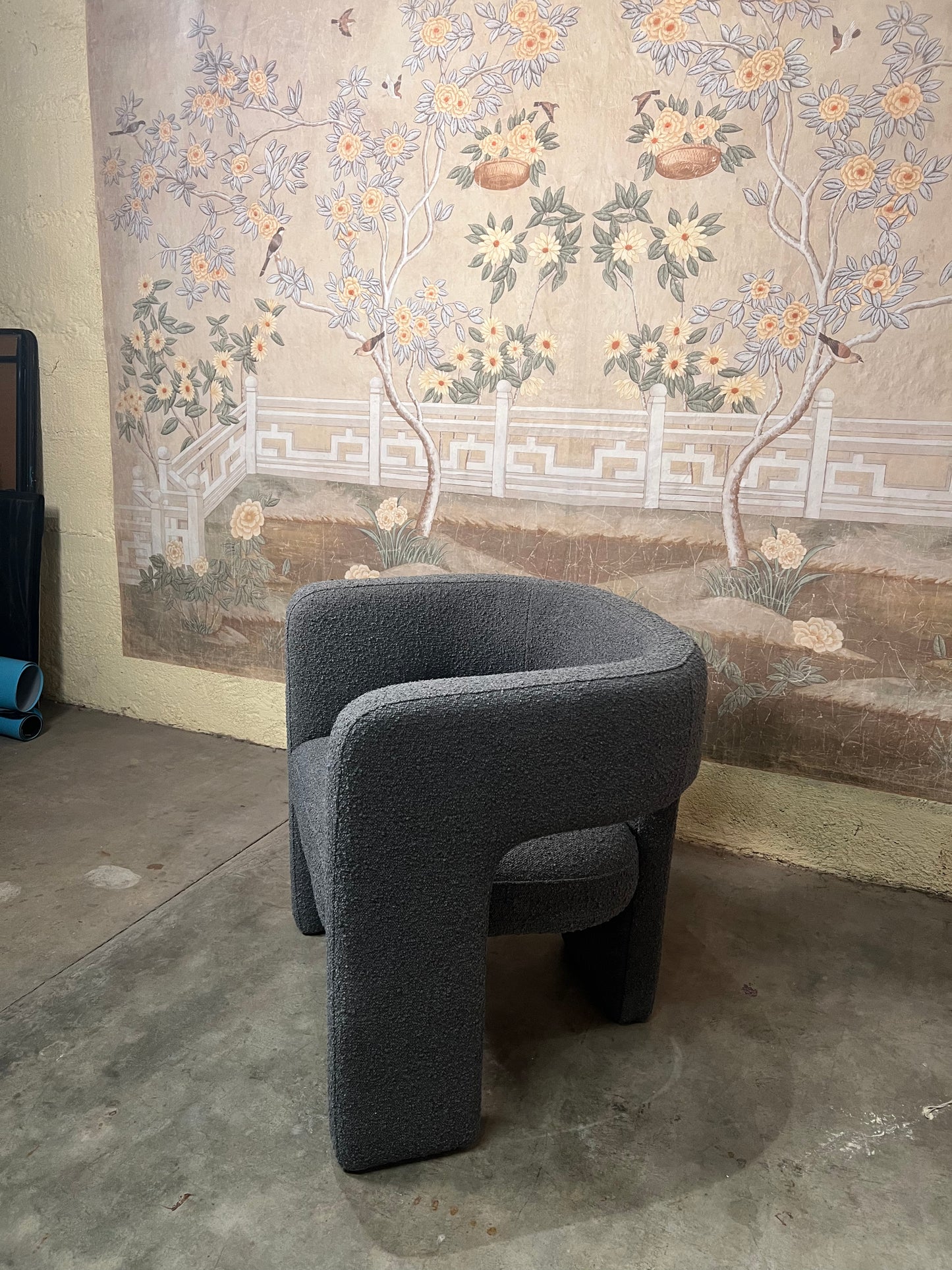 Boucle Arm Chair