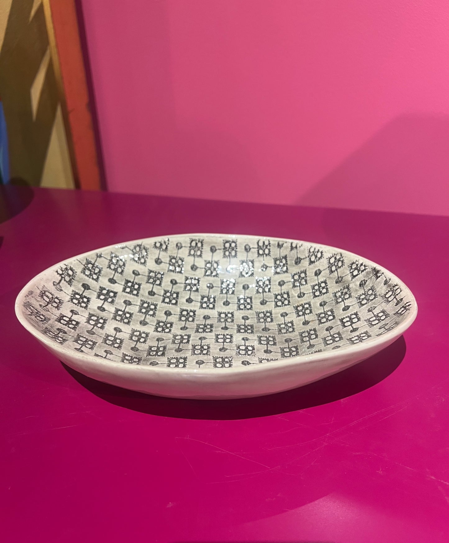 Small etosha oval bowl