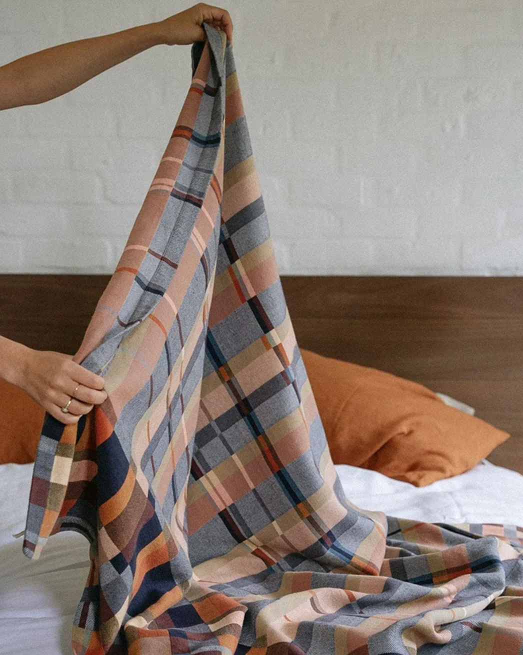 Mungo Double Cloth Bed Throw