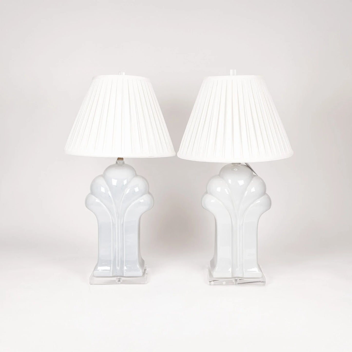 Pair of Hollywood Recency Lamps