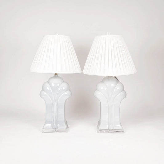 Pair of Hollywood Recency Lamps