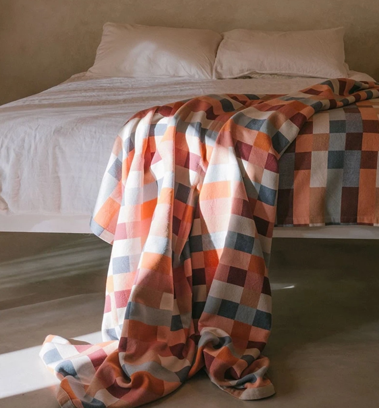 Mungo Double Cloth Bed Throw