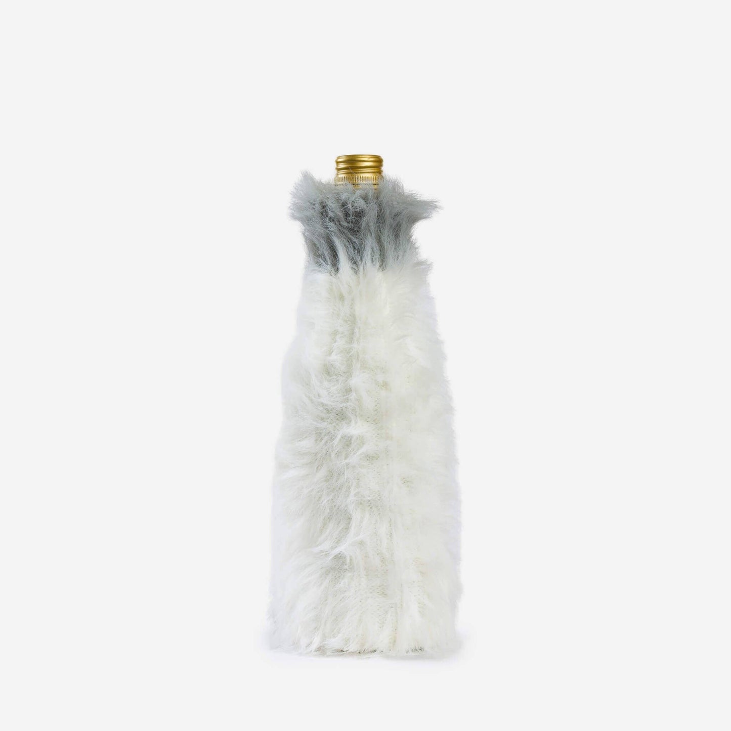 Faux Fur Bottle Sleeve: Poppy
