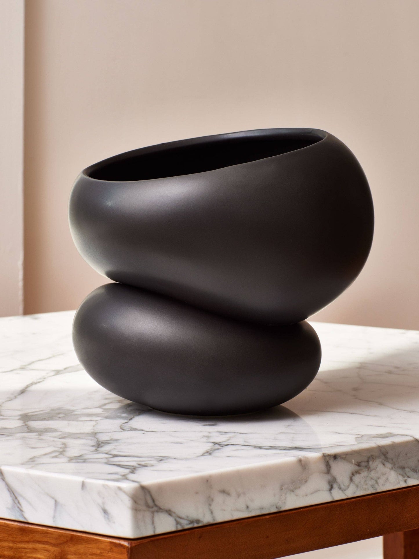 Light + Ladder: Fondra Self Watering Pot: Oxblood