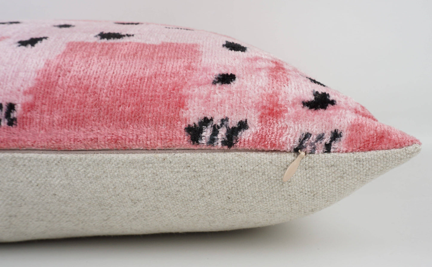 LAWRENCE & PABLO - IKAT SILK/VELVET PILLOWCASE