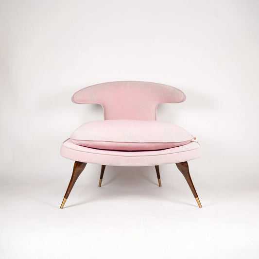 Pink 1940's Chair