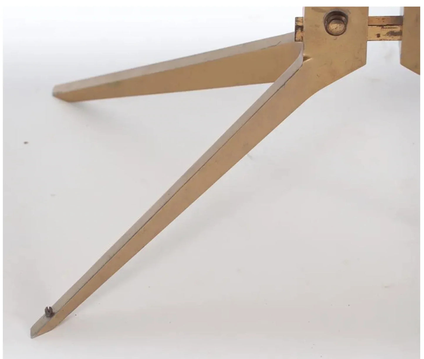 Steel and Marble Coffee Table