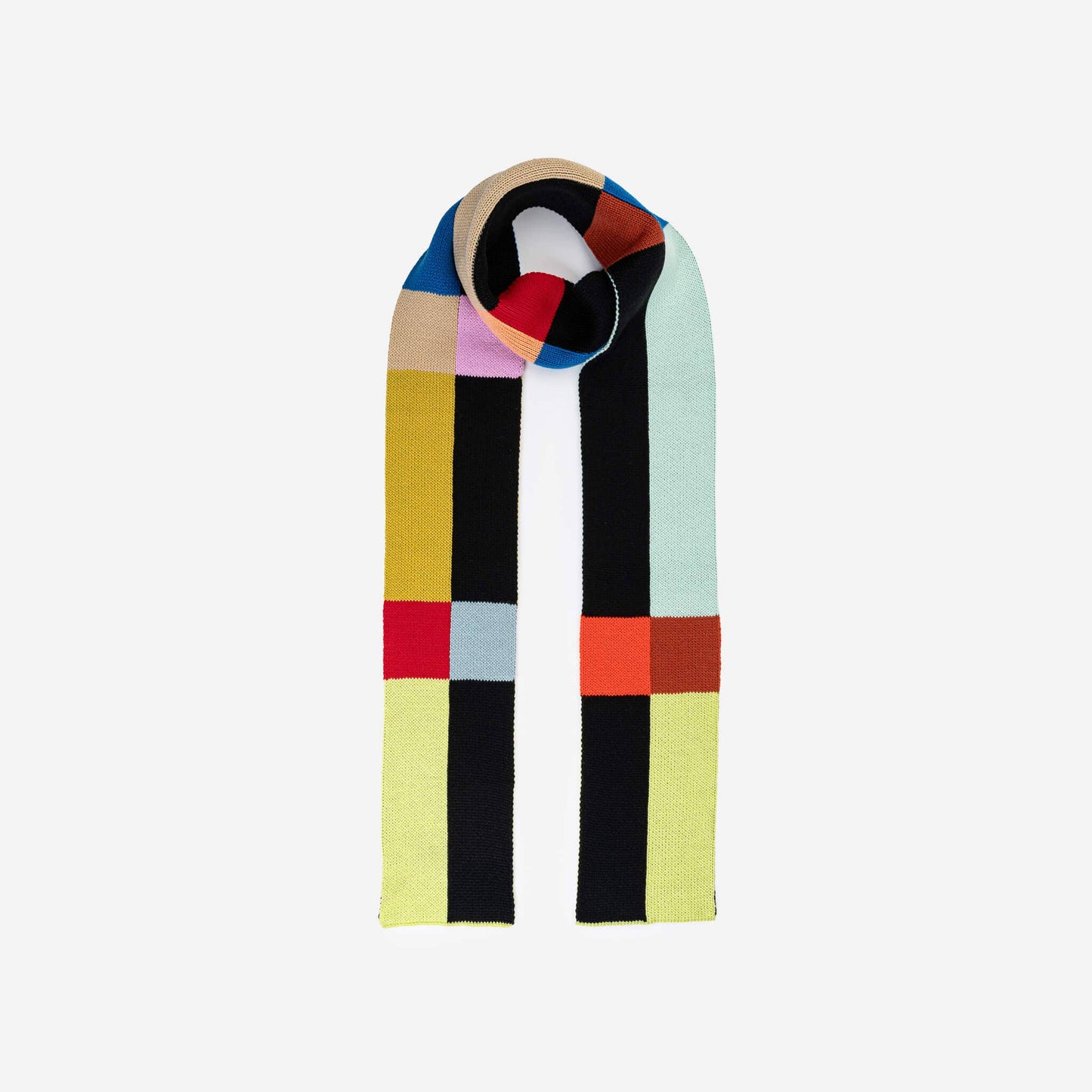 Chroma Skinny Scarf: White