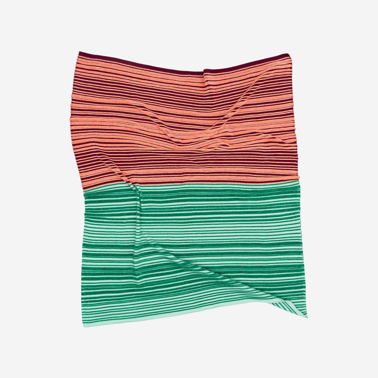 Retro Chenille Throw: Navy Stone Blue