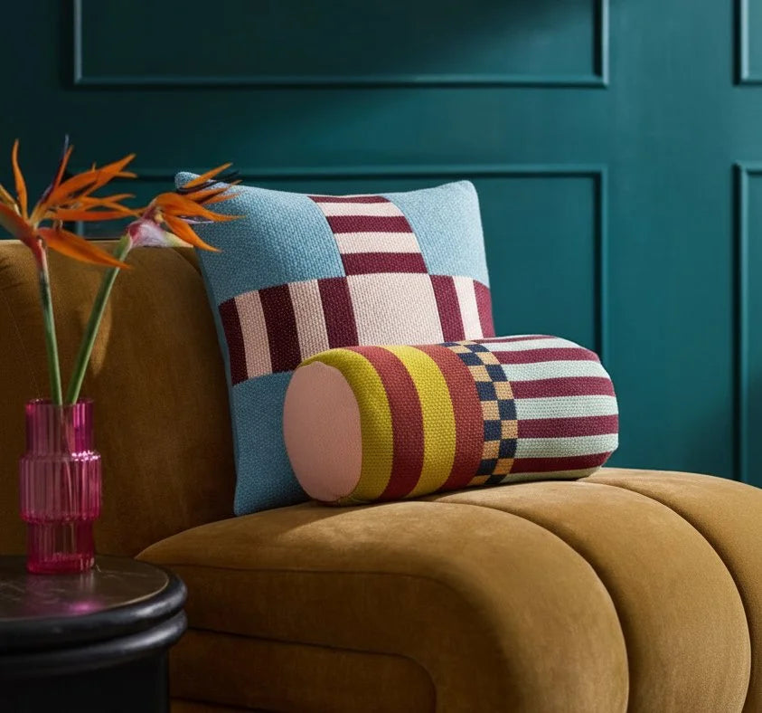 Bold & Bright Throw Pillow