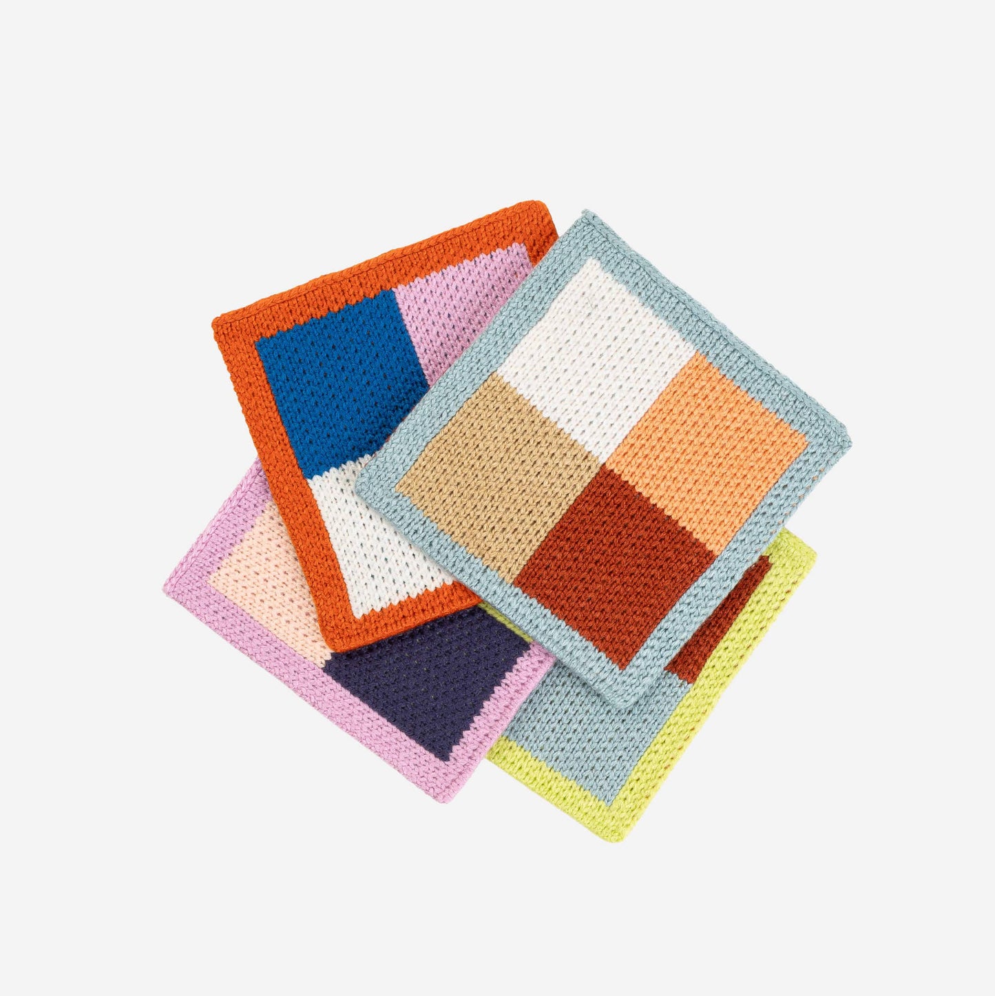 Color Patch Coaster Set: Sport